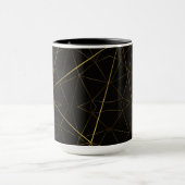 Mug Lignes Dorées Noir & Or (Centre)