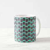 Mug Lignes et boîtes (Devant droit)