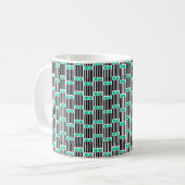 Mug Lignes et boîtes (Devant gauche)