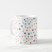 Mug Lignes et points modernes (Devant gauche)