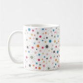 Mug Lignes et points modernes (Gauche)