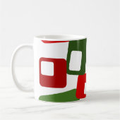 Mug Lignes et rectangles (Gauche)