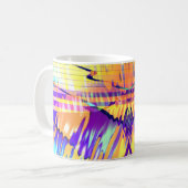 Mug Lignes et vagues liquides (Devant gauche)