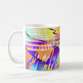 Mug Lignes et vagues liquides (Gauche)
