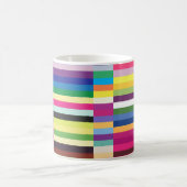 Mug Lignes lumineuses Multicolor Striade Motif Office (Centre)