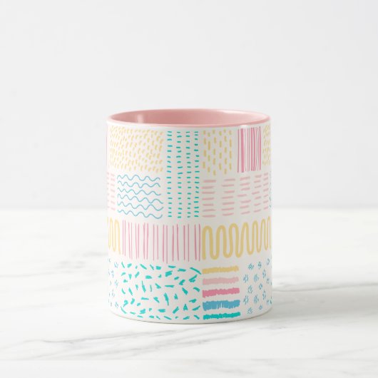 Mug Lignes motifs (Centre)