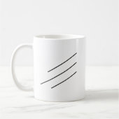 Mug Lignes noires (Gauche)