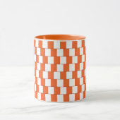 Mug lignes Orange confuses (Centre)