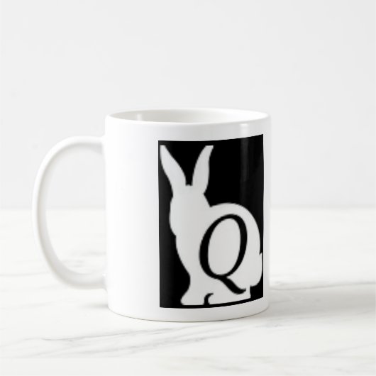 Mug Lignes orientales du lapin Q (Gauche)