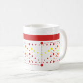 Mug Lignes, rectangles et cercles (Devant droit)