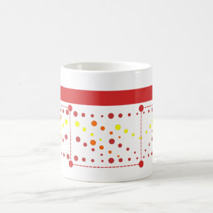 Mug Lignes, rectangles et cercles