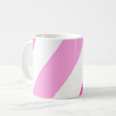 Mug Lignes roses (Devant gauche)
