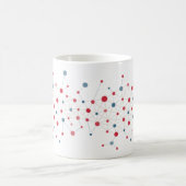 Mug Lignes rouges et bleues (Centre)