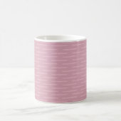 Mug Lignes Subtiles sur Rose (Centre)
