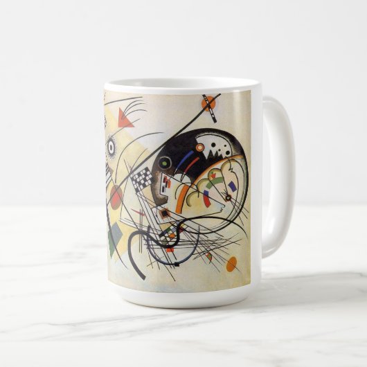 Mug Lignes transversales (Devant droit)