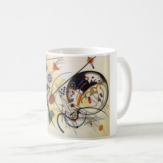 Mug Lignes transversales (Devant droit)