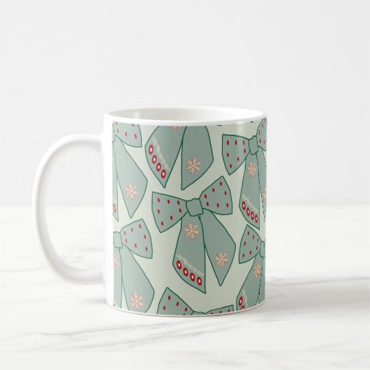 Mug Lignes vertes Sage (Gauche)