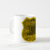Mug Ligue de dépendance de caféine de cardiologue (Devant gauche)