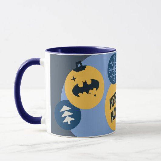 Mug Ligue de Justice Batman Holiday Bauble (Gauche)