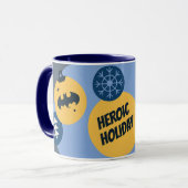 Mug Ligue de Justice Batman Holiday Bauble (Devant gauche)