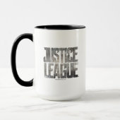 Mug Ligue de Justice | Logo métallique de la Ligue de  (Gauche)