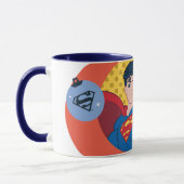 Mug Ligue de Justice Superman Holiday Bauble (Gauche)