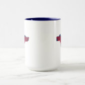 Mug Ligue de Justice | Symbole de femme Wonder brossé (Centre)