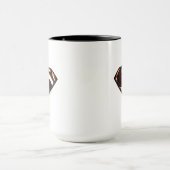 Mug Ligue de Justice | Symbole de superman métallique (Centre)