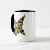 Mug Ligue de Justice | Symboles de la Ligue et de l'éq (Devant gauche)