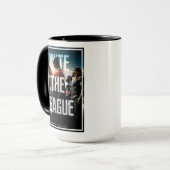 Mug Ligue de Justice | Unissez La Ligue (Devant gauche)