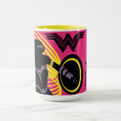 Mug Ligue de Justice | Wonder Woman Icon Silhouette (Centre)
