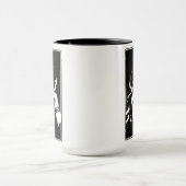 Mug Ligue de Justice | Wonder Woman Noir Pop Art (Centre)