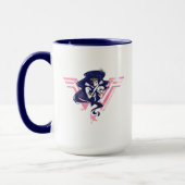 Mug Ligue de Justice | Wonder Woman & Symbol Pop Art (Gauche)