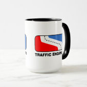 Mug Ligue des ingénieurs de la circulation (Devant droit)