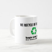 Mug Ligue verte de vampire (Devant gauche)