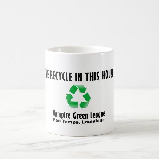 Mug Ligue verte de vampire (Centre)