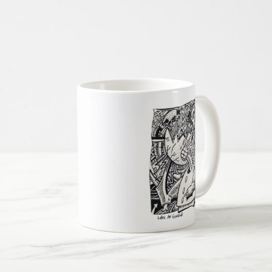 Mug Like a Eggshell, par Brian Benson (Devant droit)