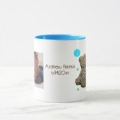 Mug Lil Cowboy et Bear Photo personnalisée (Centre)