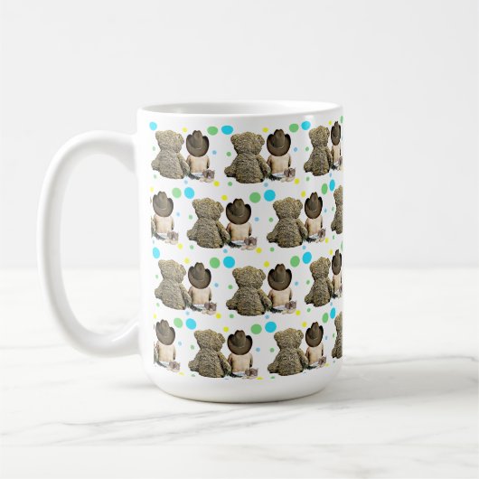 Mug Lil Cowboy et Ours Pays et Western Thème (Gauche)