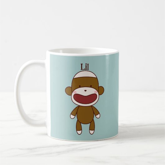 Mug Lil & Kona les singes du Sock (Gauche)