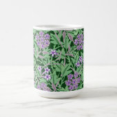 Mug Lilac and green floral pattern (Centre)