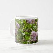 Mug Lilac Bush Belles fleurs de printemps violettes (Devant gauche)
