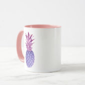 Mug Lilac et ananas rose (Devant gauche)