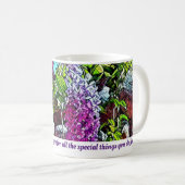 Mug Lilac flowers blooming garden (Devant droit)
