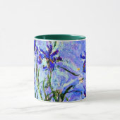 Mug Lilac Irises par Claude Monet (Centre)