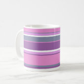 Mug Lilac rayures (Devant gauche)