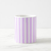 Mug Lilac violet et blanc bonbons rayures (Centre)