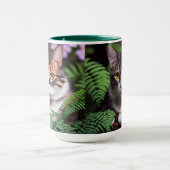 Mug Lilah l'enfer de Tortoiseshell : Un Chat d'une bea (Centre)