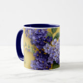 Mug lilas violet (Devant gauche)
