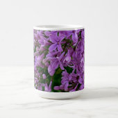Mug Lilas violet romantique élégant violet photo flora (Centre)